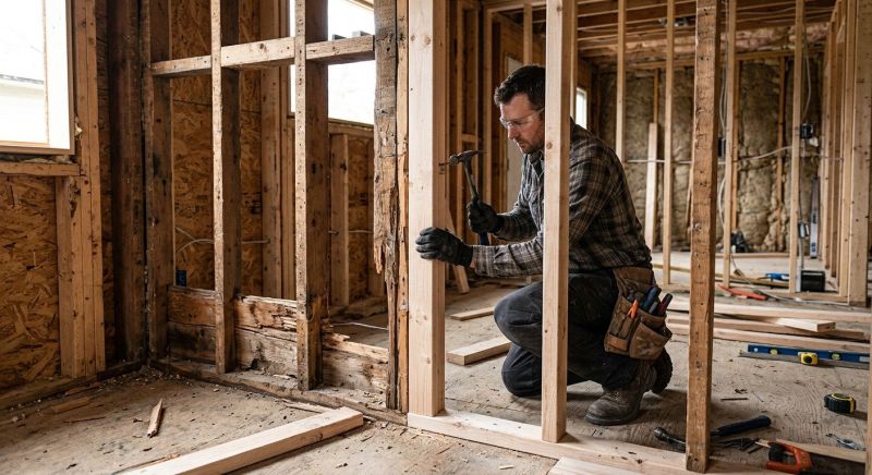 Framing Repair in Wilmington, NC