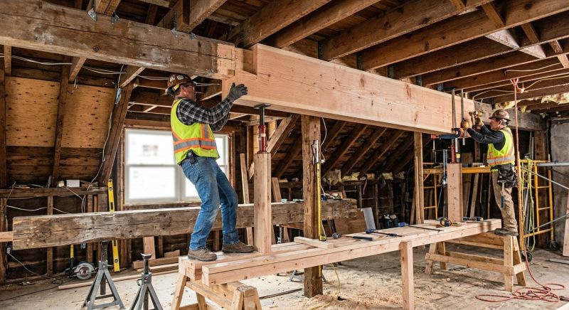 Wood Beam Replacement in Kansas City, KS