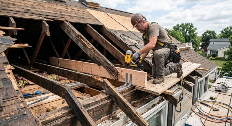 Ceiling Joist Repair in Kansas City, KS