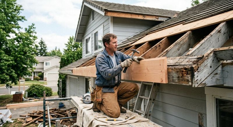 Eaves Repair in Kansas City, KS