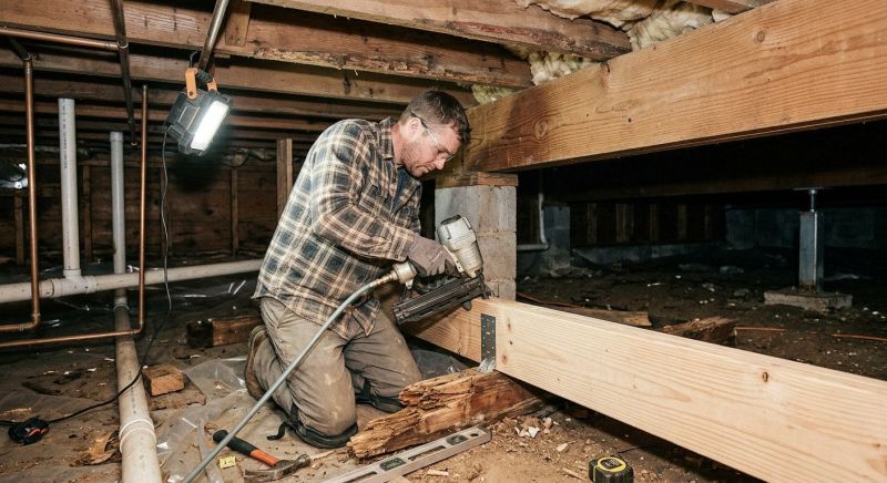 Floor Joist Replacement in Wilmington, NC
