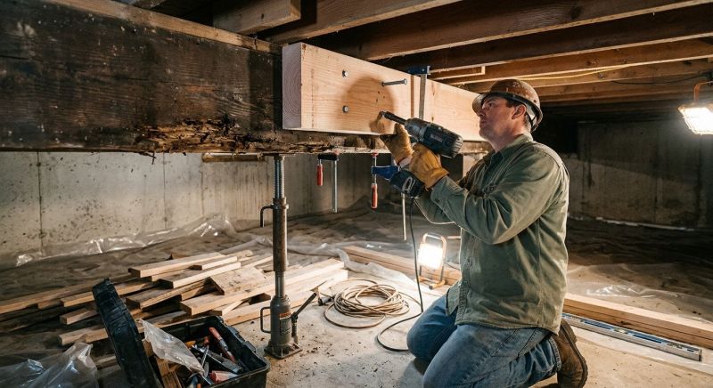 Floor Joists Repair in Kansas City, KS