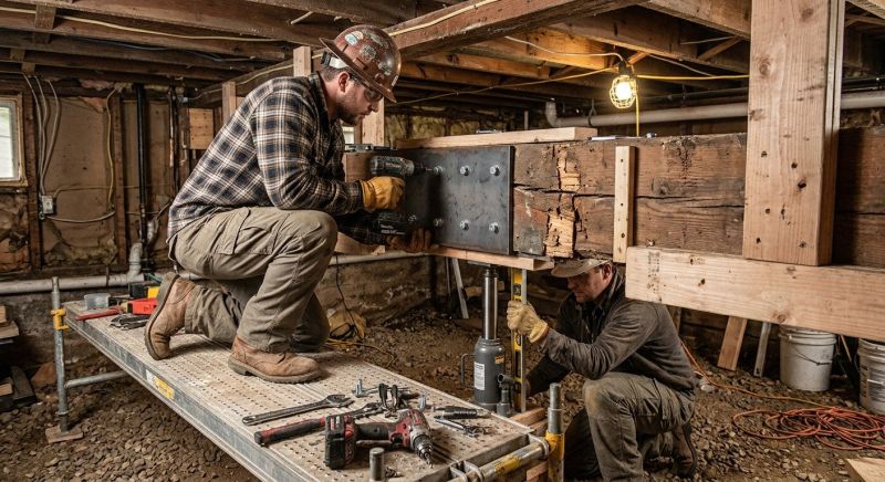 Garage Beam Repair in Kansas City, KS