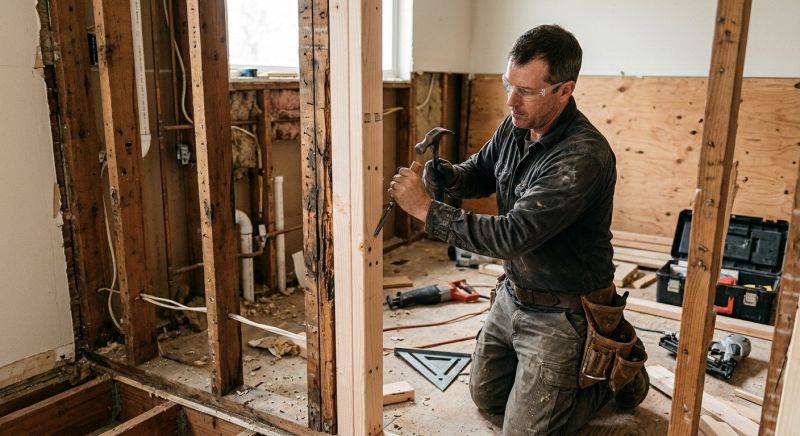 Roof Framing Repair in Wilmington, NC