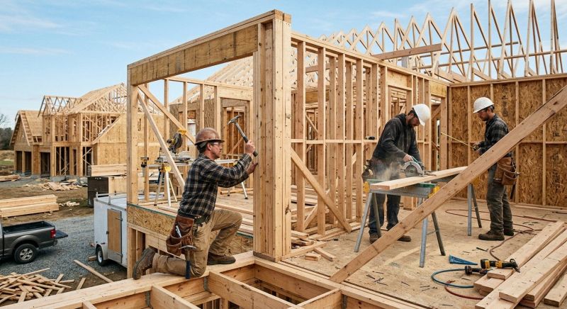 Rough Framing Service in Conroe, TX