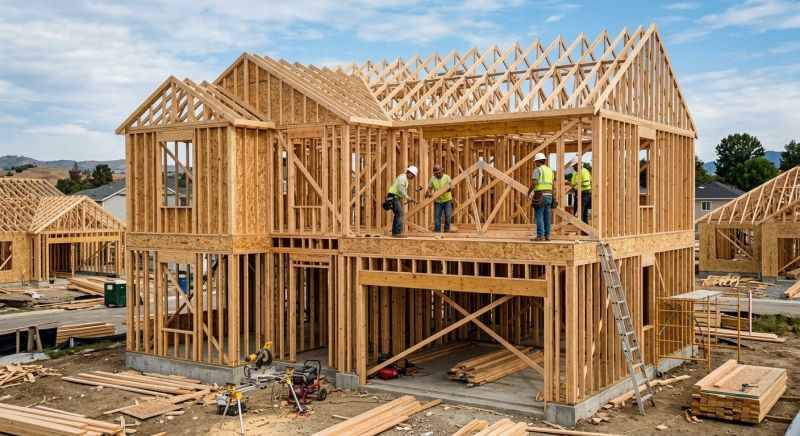 Rough Framing Service in Wilmington, NC