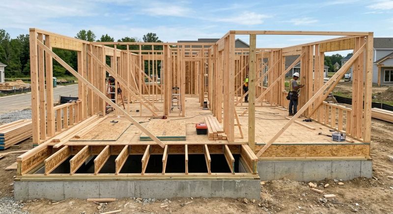 Structure Framing in Conroe, TX