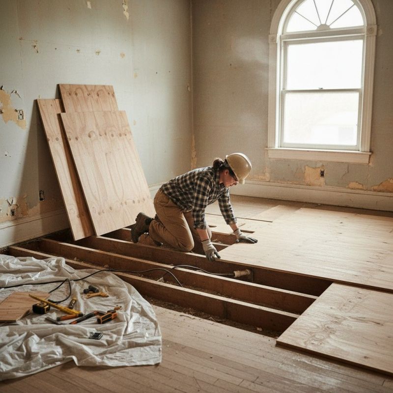 Subfloor Repair in Kansas City, KS