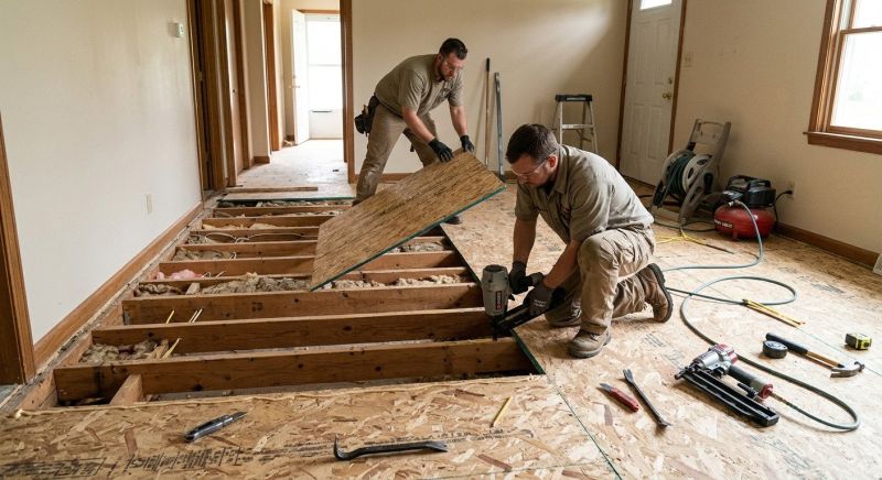 Subfloor Service in Kansas City, KS