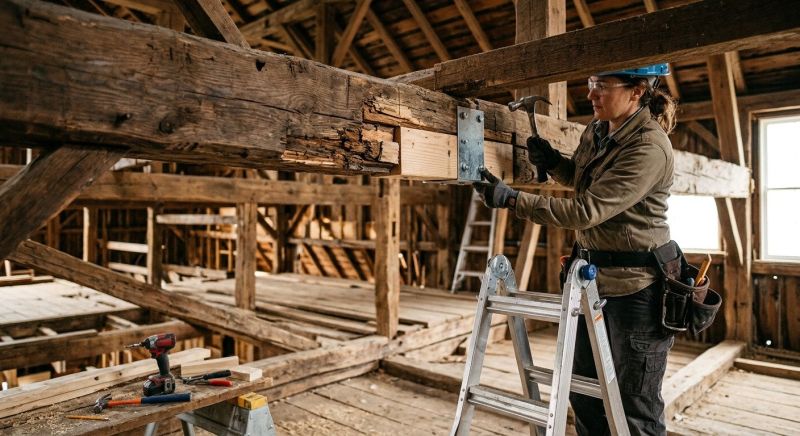Support Beam Repair in Kansas City, KS