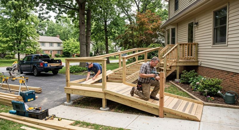 Wheelchair Ramp Replacement in Wilmington, NC
