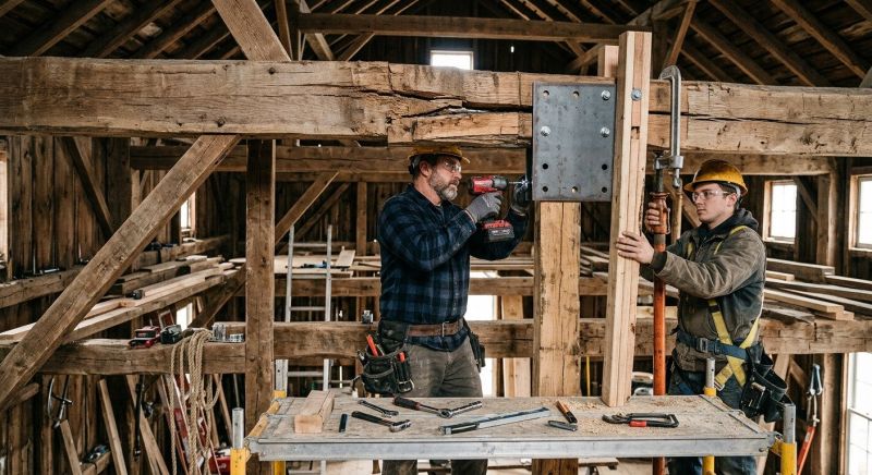 Wood Beam Repair in Wilmington, NC