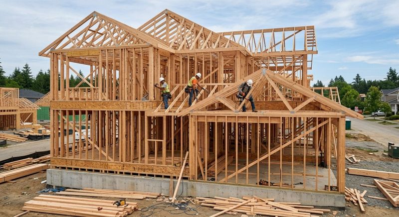 Wood Structural Framing in Conroe, TX
